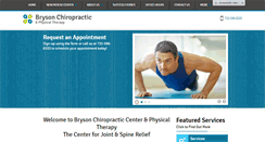 Desktop Screenshot of brysonchiropractic.com