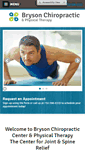 Mobile Screenshot of brysonchiropractic.com